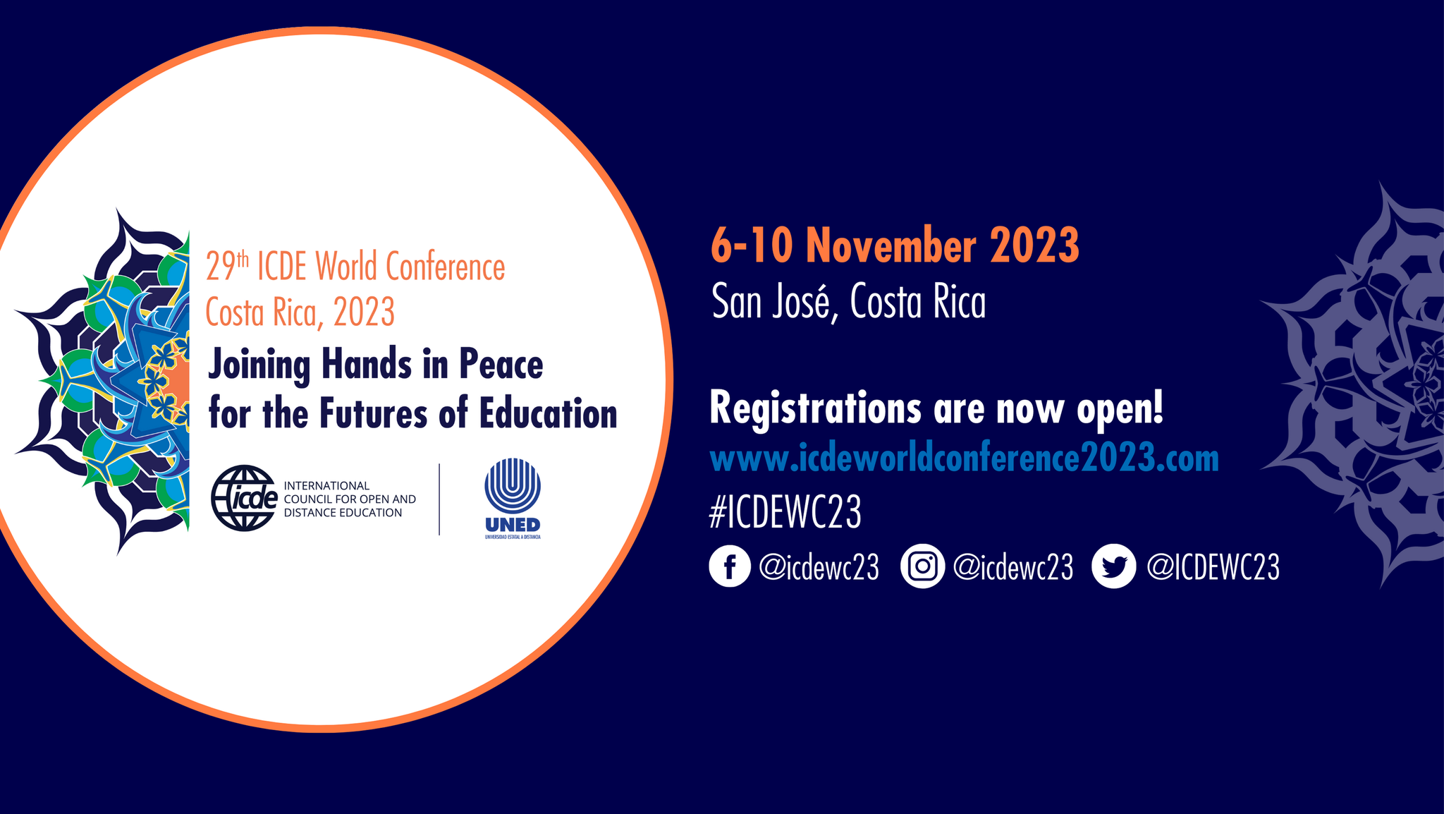 ICDE World Conference 2023