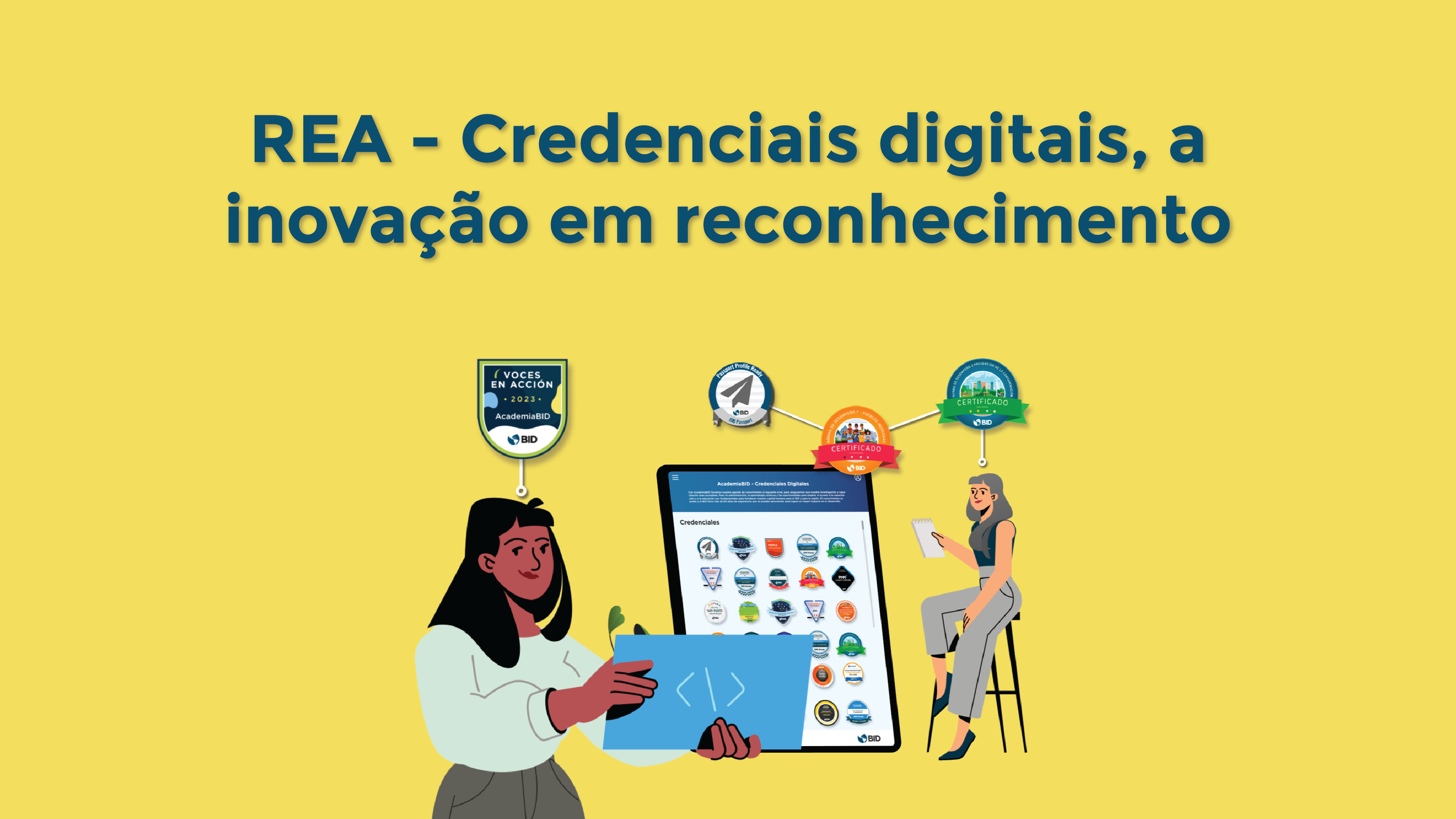 REA Credenciais digitais, a inovação do reconhecimento